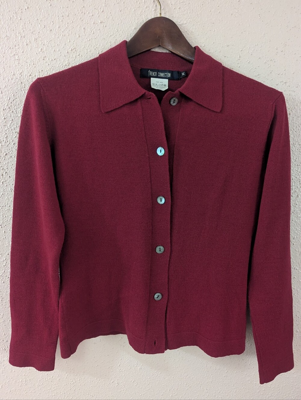 Women's French Connection Collared Button Down Sweater